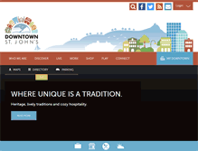 Tablet Screenshot of mail.downtownstjohns.com